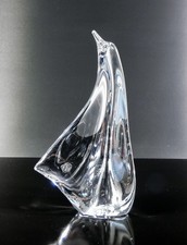 ⚜️ SCULTURA PINGUINO DAUM FRANCE FIRMATA CRISTALLO VETRO TRASPARENTE STATUA