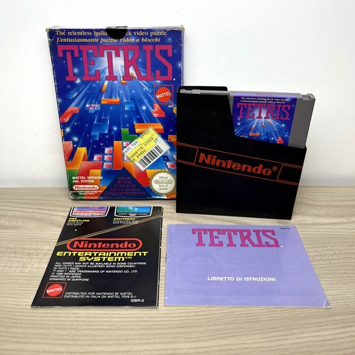 Tetris mattel per nintendo nes - nintendo,