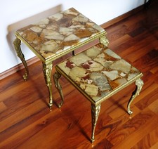 2 tavolini Mid Century Onice