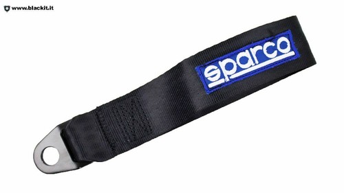 Gancio traino sparco nero - gancio,