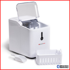 Macchina del Ghiaccio Professionale Bar Melchioni Family Cubik 12Kg Lcd Timer