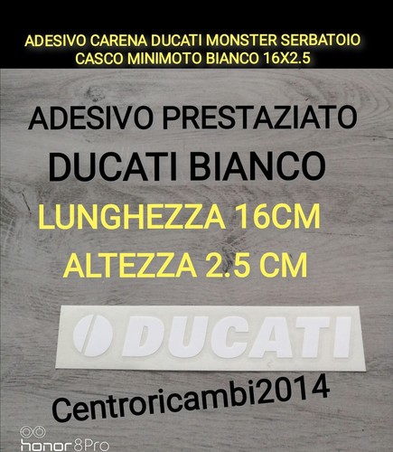 Adesivo carena ducati monster - carena,