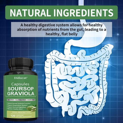 Capsule soursop graviola - soursop,