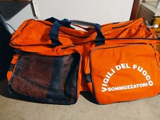 Borsone Vigili Del Fuoco Sommozzatori Mai Usato Ottimo