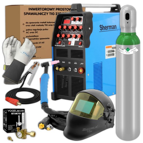 Sherman tig 210 200a - ac/dc,