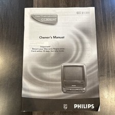Philips Ccb092at03 9" Tv/Vcr