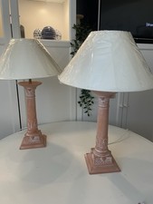 Coppia lampade a colonna in