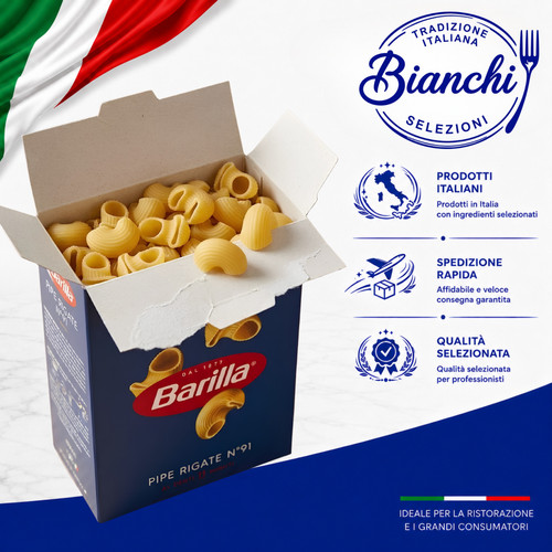 Pasta barilla pipe rigate 91 - n,