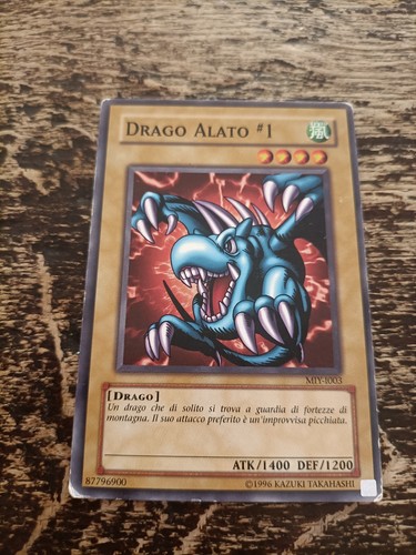 Carta drago alato 1 - oh,
