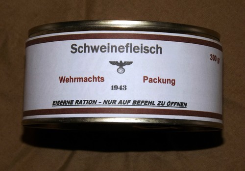 Wehrmacht ration canned - -,