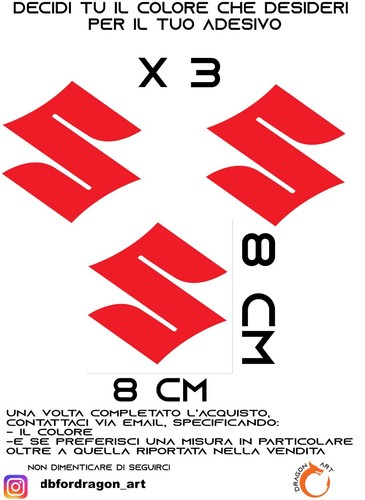Adesivi logo stickers suzuki - logo ,