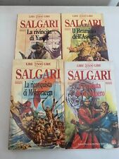 Salgari 4 libri Biblioteca Economica Newton
