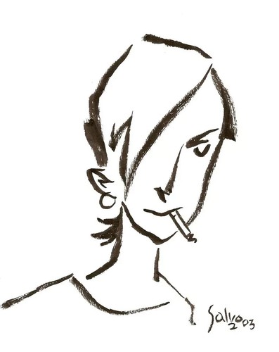 Salvo disegno originale - salvo,