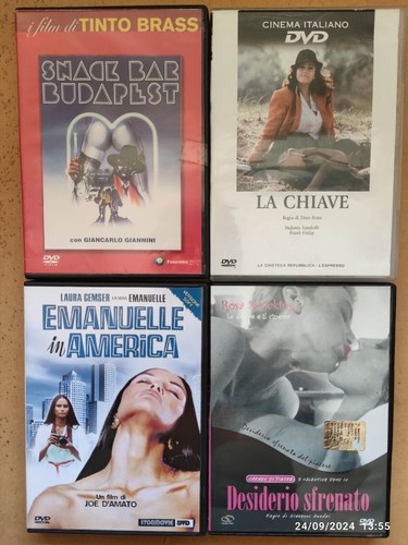 Dvd tinto brass - 5, snack