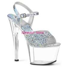 Sexy SANDALI STRASS tacco 18