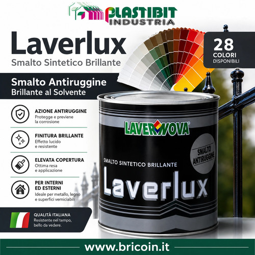 Laverlux smalto antiruggine - antiruggine, al
