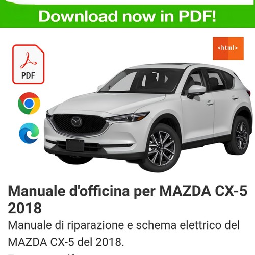 Manuale officina per mazda - manuale,
