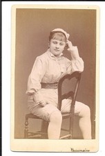 CDV: SEDIA A CAVALLO JULIETTE