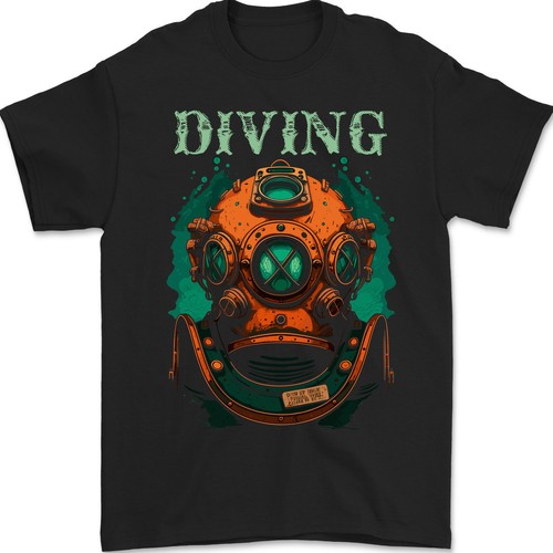 Shirt retro con casco - t-shirt,