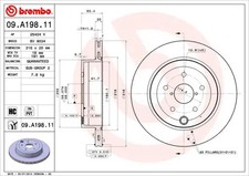 Disco freno ventilazione - 2x,