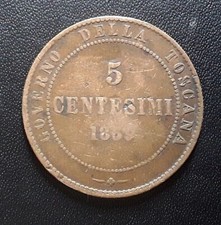 ITALIE - TOSCANE 5 Centesimi