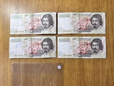 LOTTO DI 4 BANCONOTE LIRE