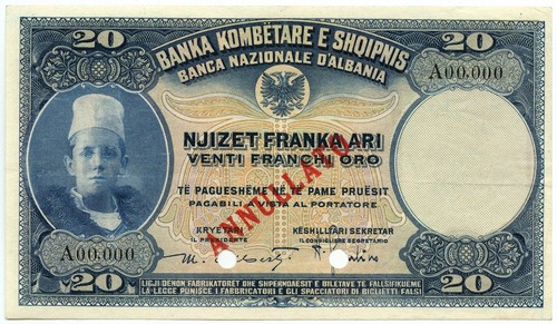 Franchi oro specimen - oro,