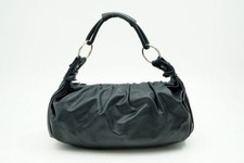 Borsa A Spalla Hobo Miu Miu Archive In Pelle Nera 4319H