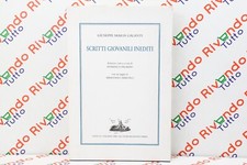 Giuseppe Maria Galanti SCRITTI GIOVANILI INEDITI