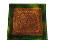 Erwin Walter Burger - Vassoio centrotavola vetro Fontana Arte vintage anni 60 70