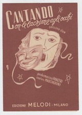 Spartito CANTANDO CON LE