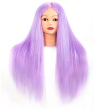 Manichino capelli veri testa acconciatura allenamento parrucchiere pratica acconciatura