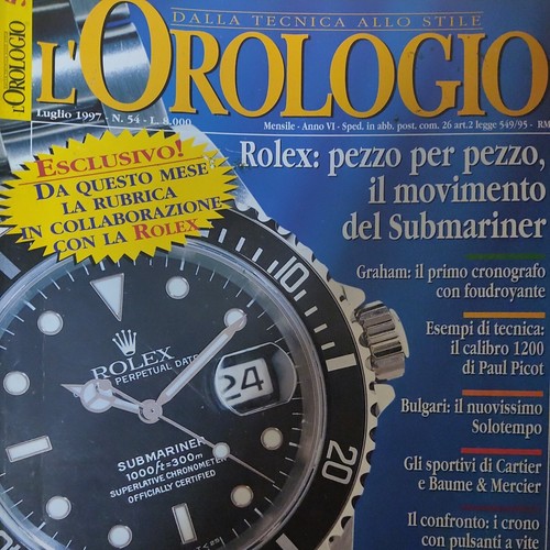 Orologio rivista 54 - rivista,