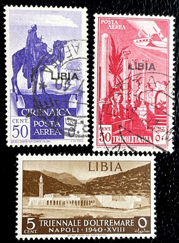 Francobolli libia coloniale - libia,