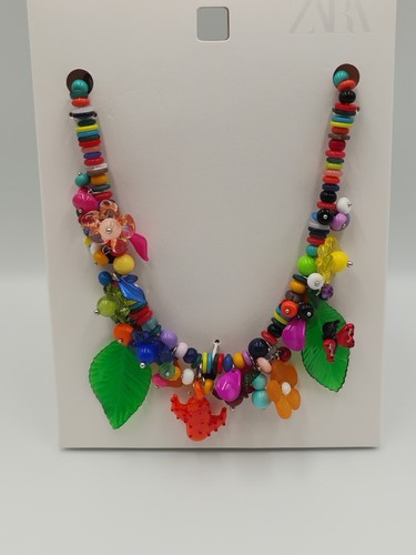 Collana zara multicolore - collana,