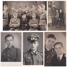 5 foto originali ww2 soldati addio famiglia treno doloroso 1941 Wehrmacht rare