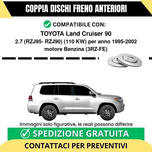 Coppia dischi freno anteriori - freno,