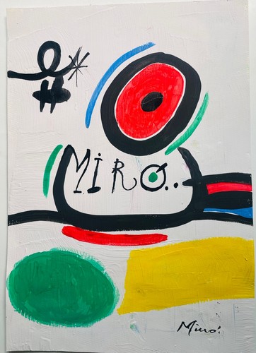 Joan miro quadro - miro,
