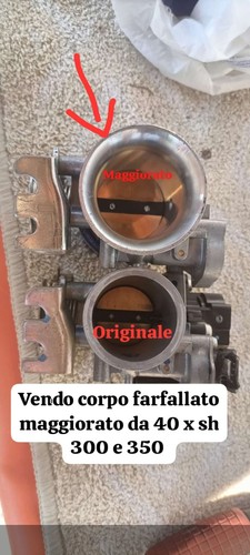 Corpo farfallato mm sh - da, 40