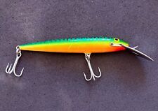 ** USED - EXTREMELY RARE ** RAPALA MAGNUM CD-MAG-13 GREEN MACKEREL ON GOLD BODY