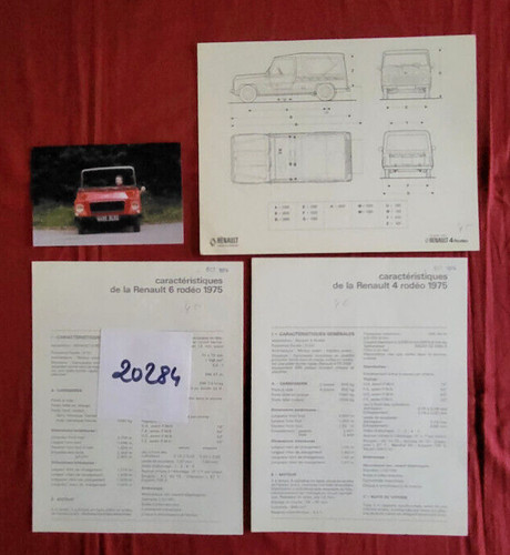 20284 renault 6 rodeo - 20284,