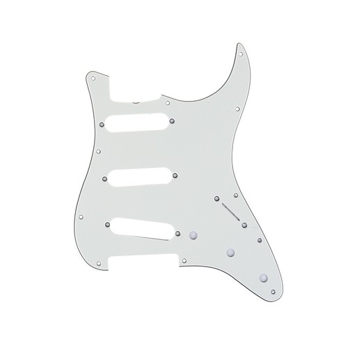 Sss strat pickguard hole - pickguard, 11-hole