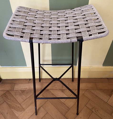 Sgabello bar alto vintage