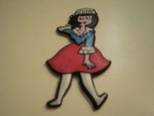 FIGURINA MIO LOCATELLI PLASTECO,SERIE MASCHERE NUMERO 3 PERSONAGGI N. 40