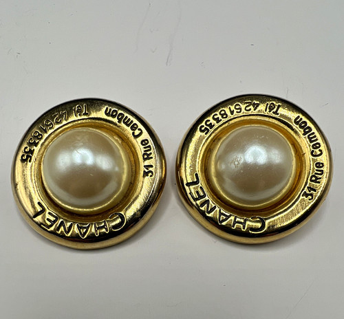 Orecchini vintage chanel - orecchini,