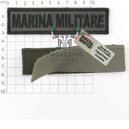 Patch toppa marina militare - militare, cm
