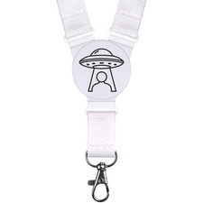 'UFO Beaming up a Person' Neck