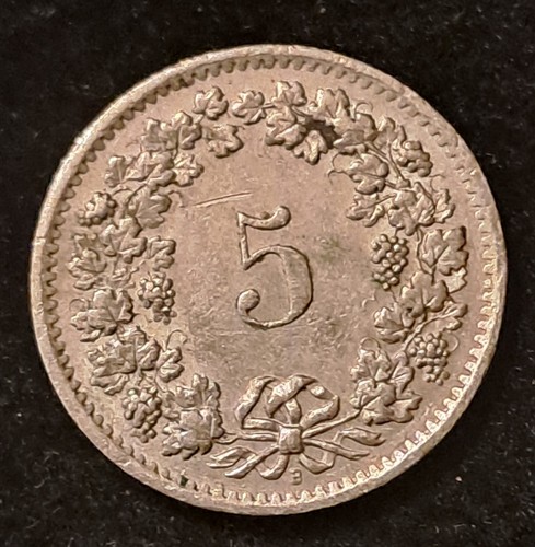 Moneta svizzera helvetia 1964 - moneta,