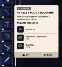 Stock stabile stampa blu - stock, arc