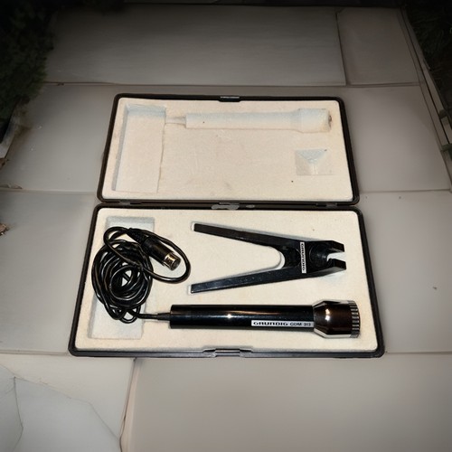 Microfono vintage grundig - vintage, gdm